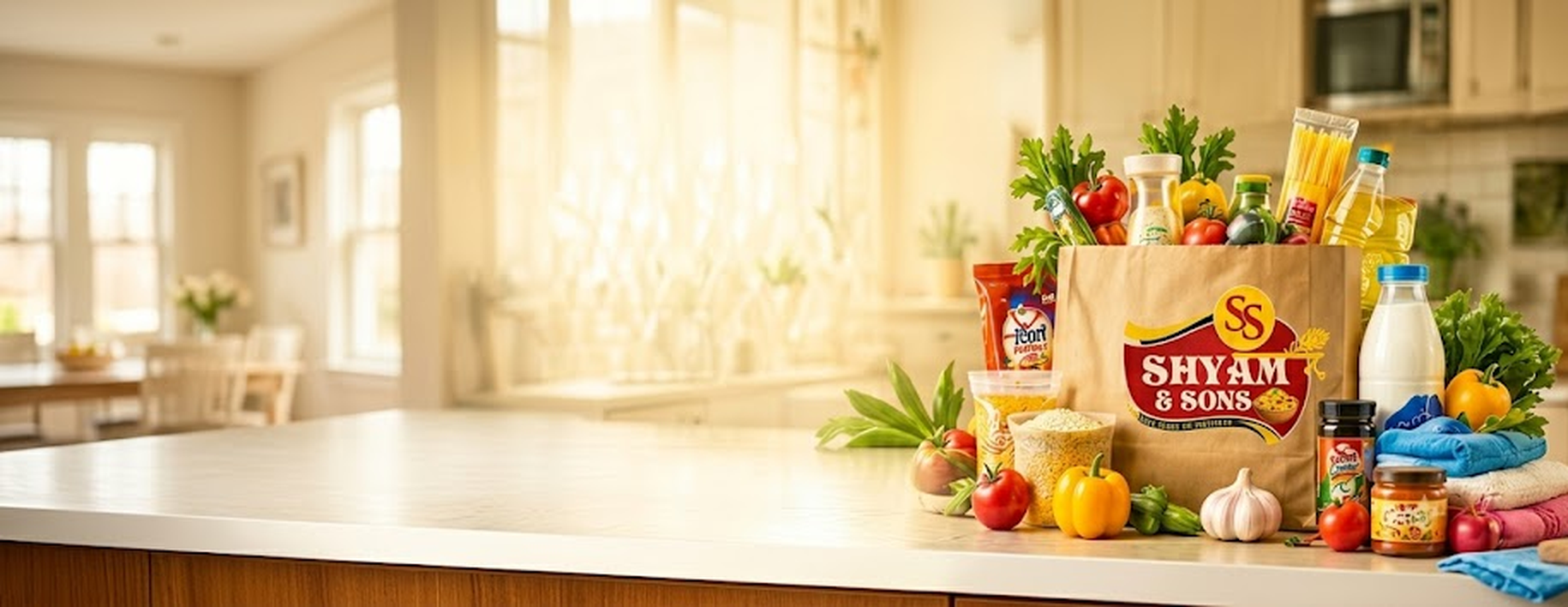 Everyday Essentials Fresh Groceries - Shyam & Sons